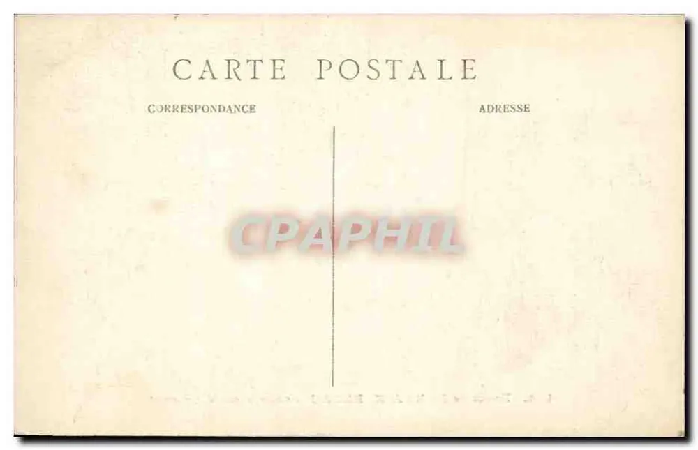 Floresta de FONTAINEBLEAU — Champignon d'Apremont — n° 158 - Verso