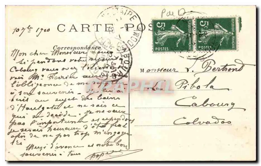 St-Nectaire (P.-de-D.) — Neues Establishment der römischen Bäder — Verlag: L'Édition de Paris - Rückseite