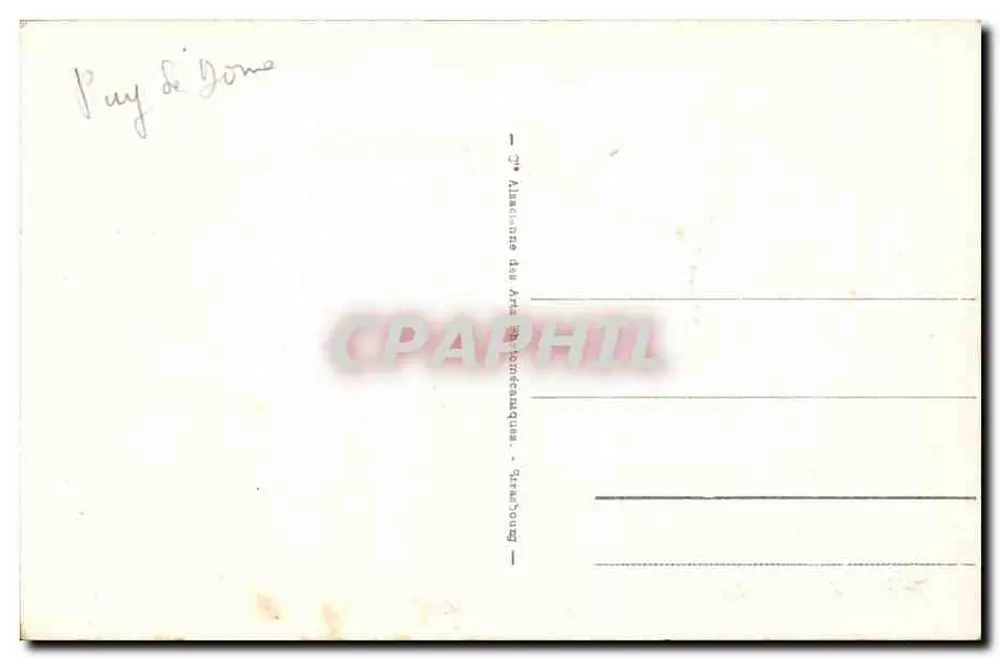 St-Nectaire - O Casino — editor desconhecido, n° 12 - Verso