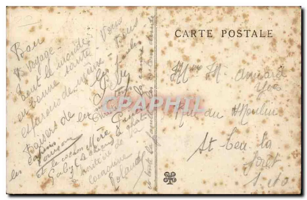 Chartres — Igreja de São Aignan — Editor L. Chauvet, n°23 - Verso