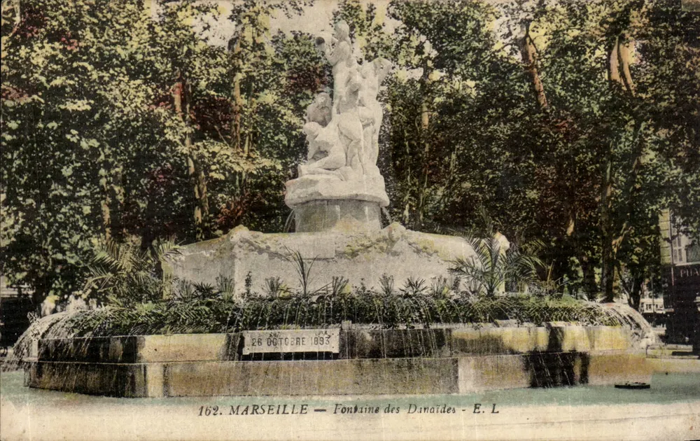 Marseille — Fontaine dos Danaïdes — E. L. n°162 - Frente