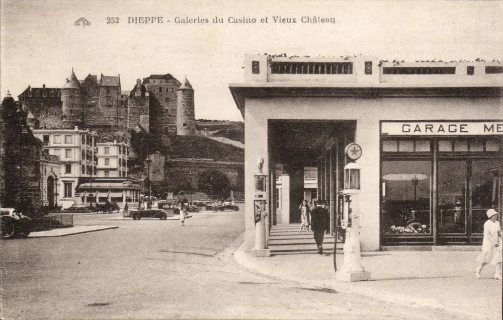 Dieppe - Galerien des Casinos und Altes Schloss — n° 252 - Vorderseite