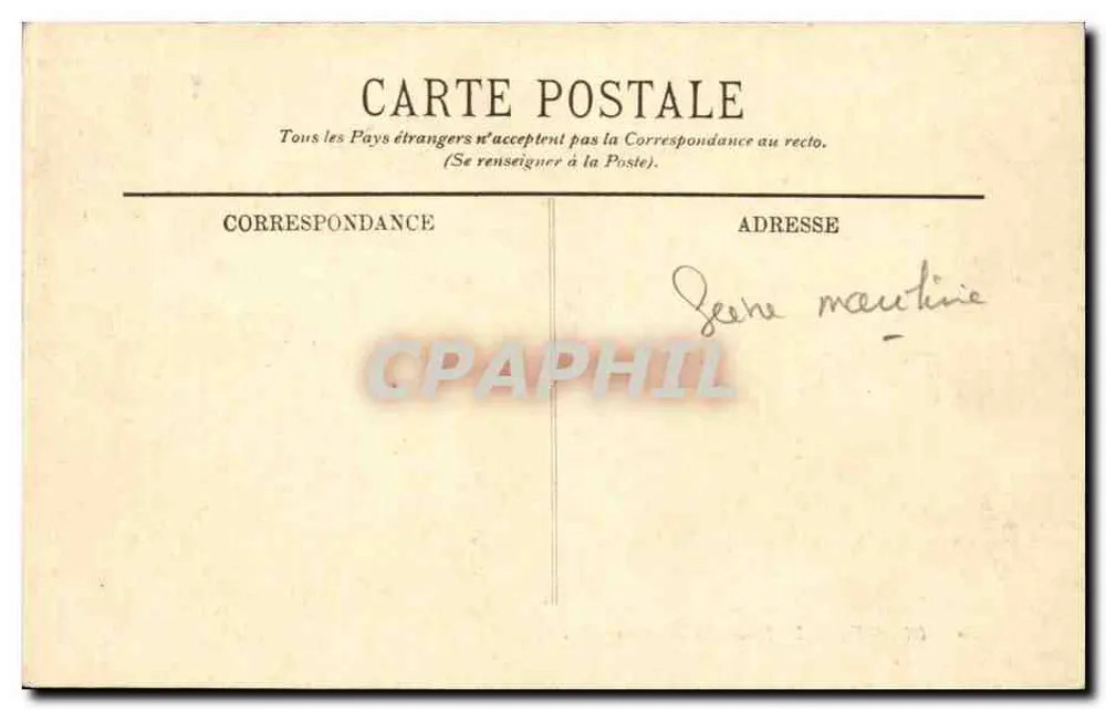 Dieppe — O Boulevard Marítimo — LL. n°40 - Verso