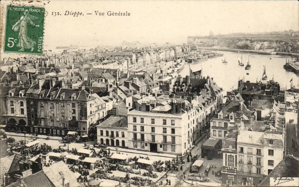 Dieppe — Vista Geral — G. Marchand - Frente