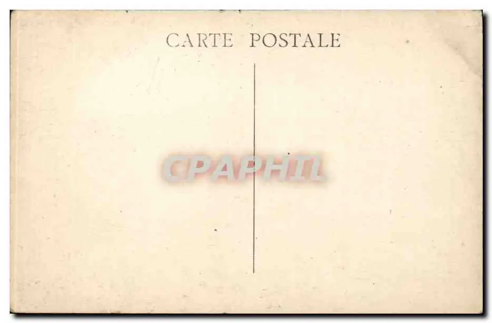 Marseille — Vue générale sur N.-D. de la Garde — Éditeur : Imprimerie de la Poste - Verso