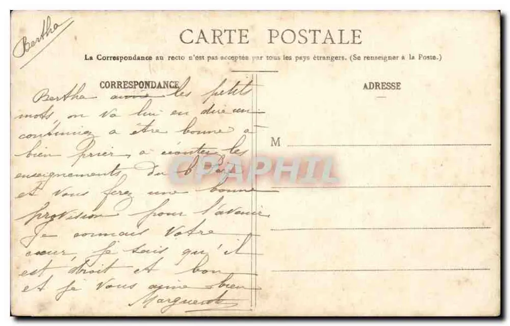 Troyes - A Catedral — Coll. S. B. W. - Verso