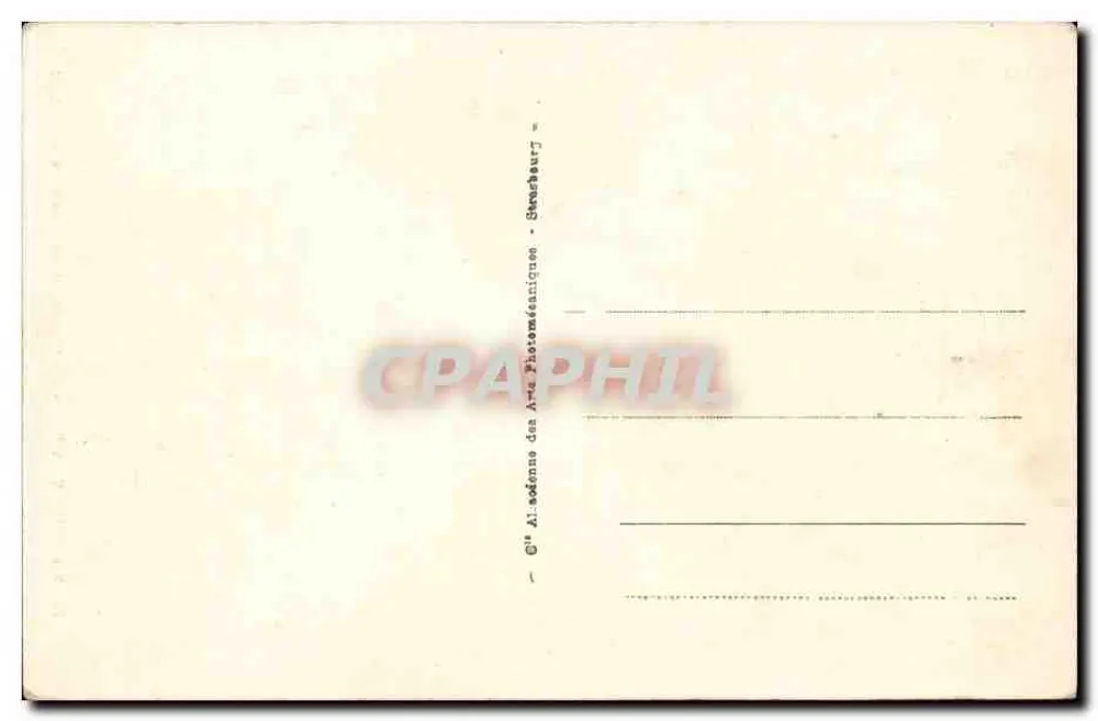 Ste-Anne d'Auray — O Monumento ao Conde de Chambard — editor Alphonse des Arts Photographiques, Strasbourg, n° 22 - Verso