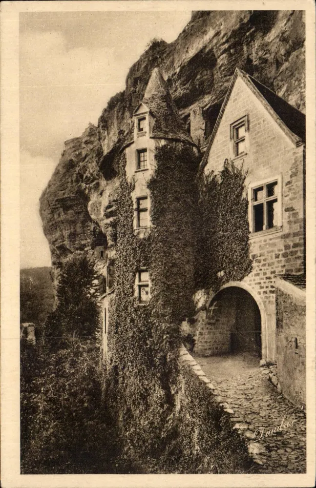 Château de la Roque-Gageac — Haus von Gabriel de Tarde — P. Baudrillat - Vorderseite