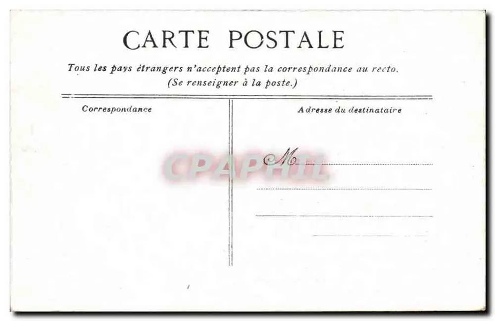 Parque de Versalhes — Bassin de l'Encelade — Cliché A. BOURDIER - Verso