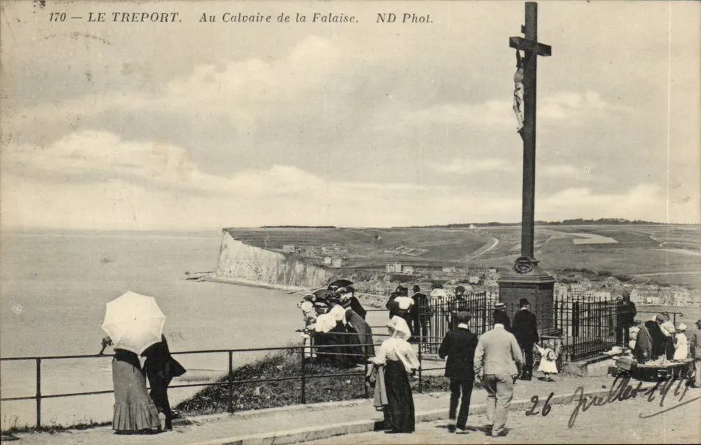 Le Tréport — Am Calvaire de la Falaise — ND Phot. n°170 - Vorderseite