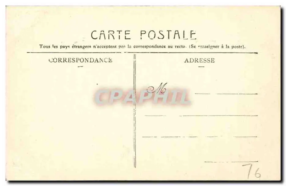 Vista geral de Sainte-Adresse-Plage — Libernaull, editor, Le Havre - Verso