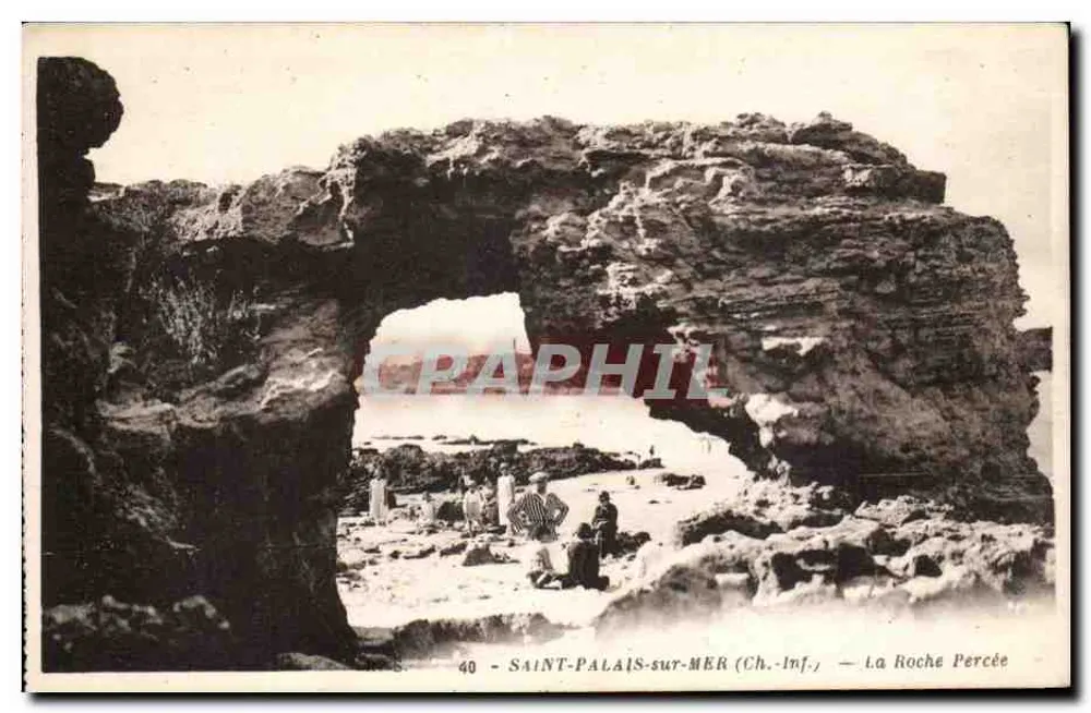 Saint-Palais-sur-Mer (Ch.-Inf.) — A Rocha Percida - Frente