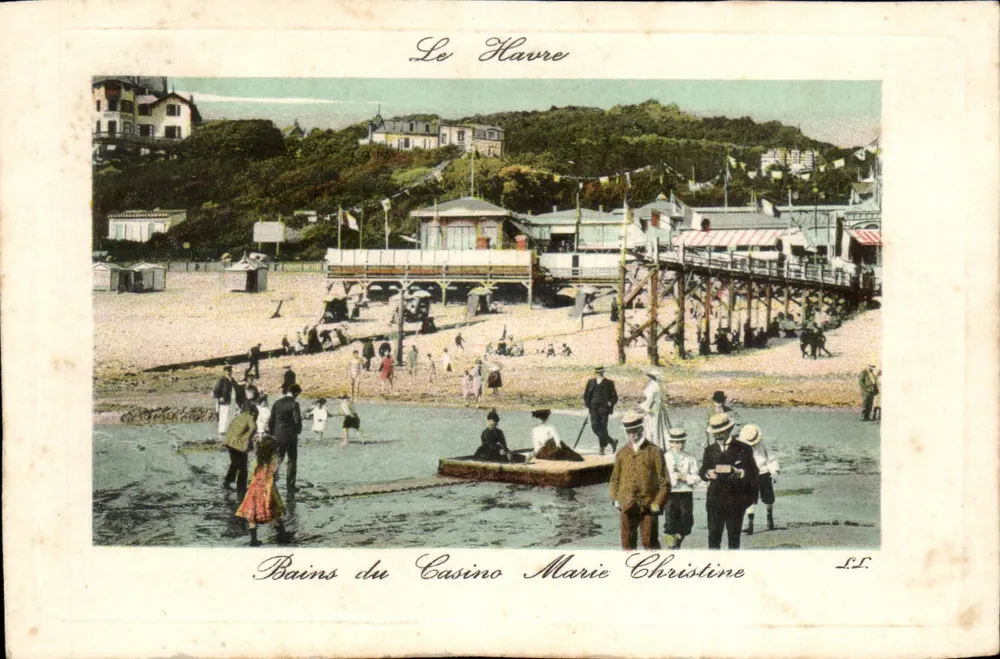 Le Havre — Bains du Casino Marie Christine — L.L. - Vorderseite
