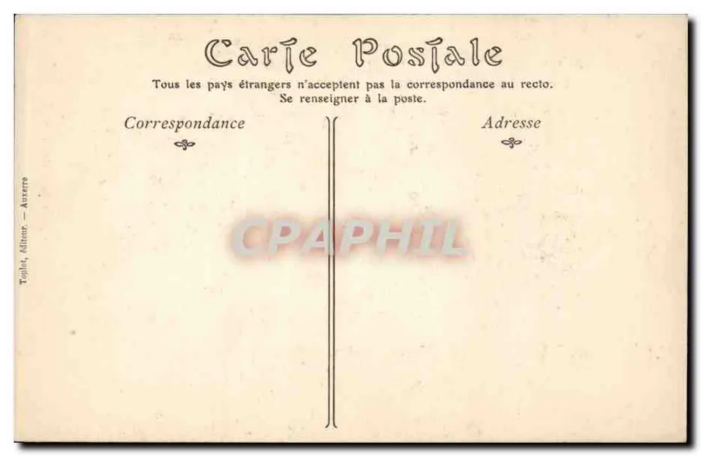 Auxerre — Porta Saint-Pierre — ND Phot - Verso