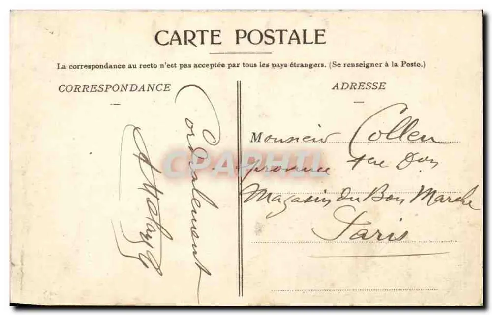 Auxerre — Ufer der Yonne — Brücke der Tournelle — Edition des Nouvelles Gateriés - Rückseite