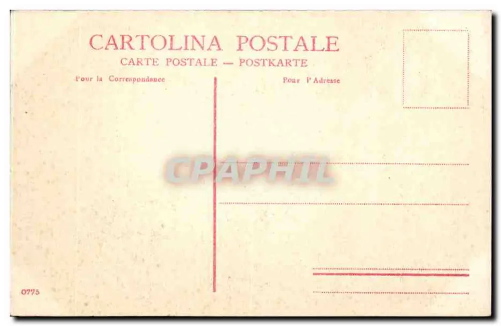 Venedig - Kirche Sankt Markus — Verlag Cartolina Postale, Nr. 0773 - Rückseite