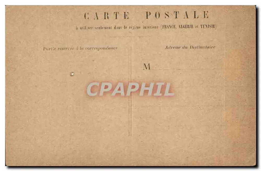 Paris - Arco do Triunfo — vista monumental — editor não identificado - Verso