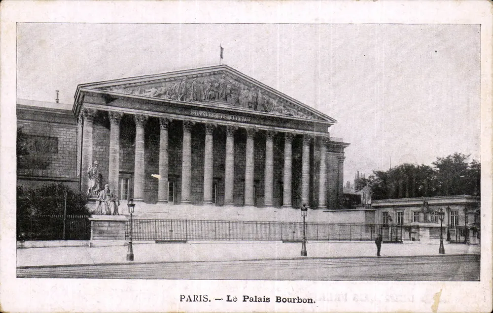 PARIS — Le Palais Bourbon — Pichot, Paris - Vorderseite