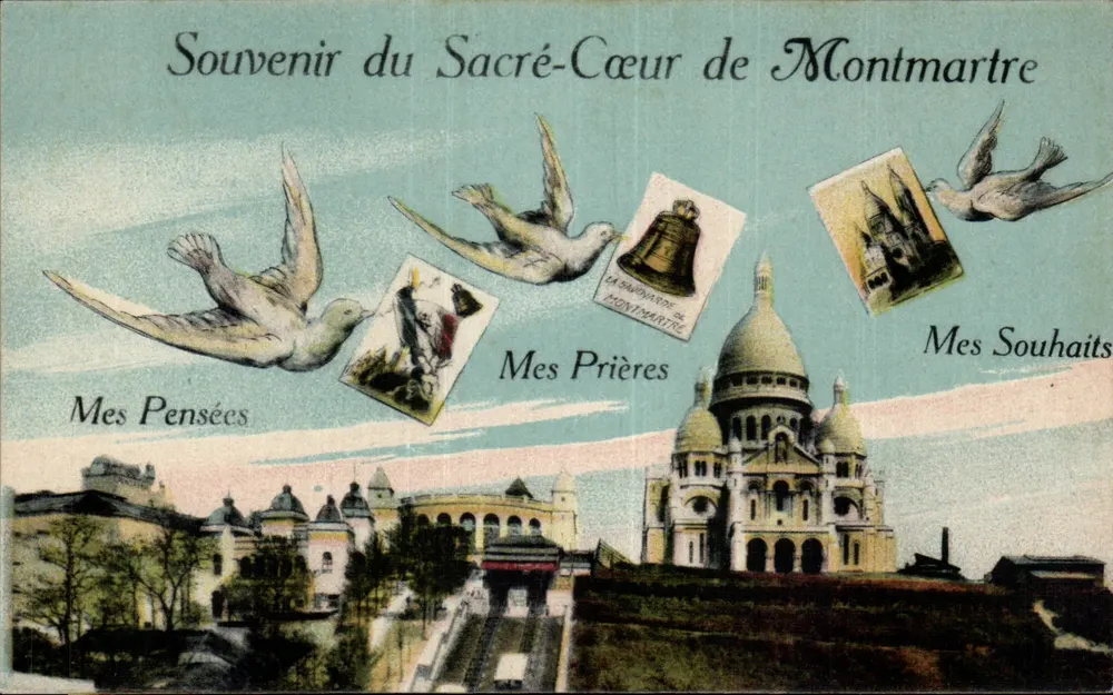 Sacré-Cœur de Montmartre — Erinnerung an den Sacré-Cœur de Montmartre — Verlag LL - Vorderseite