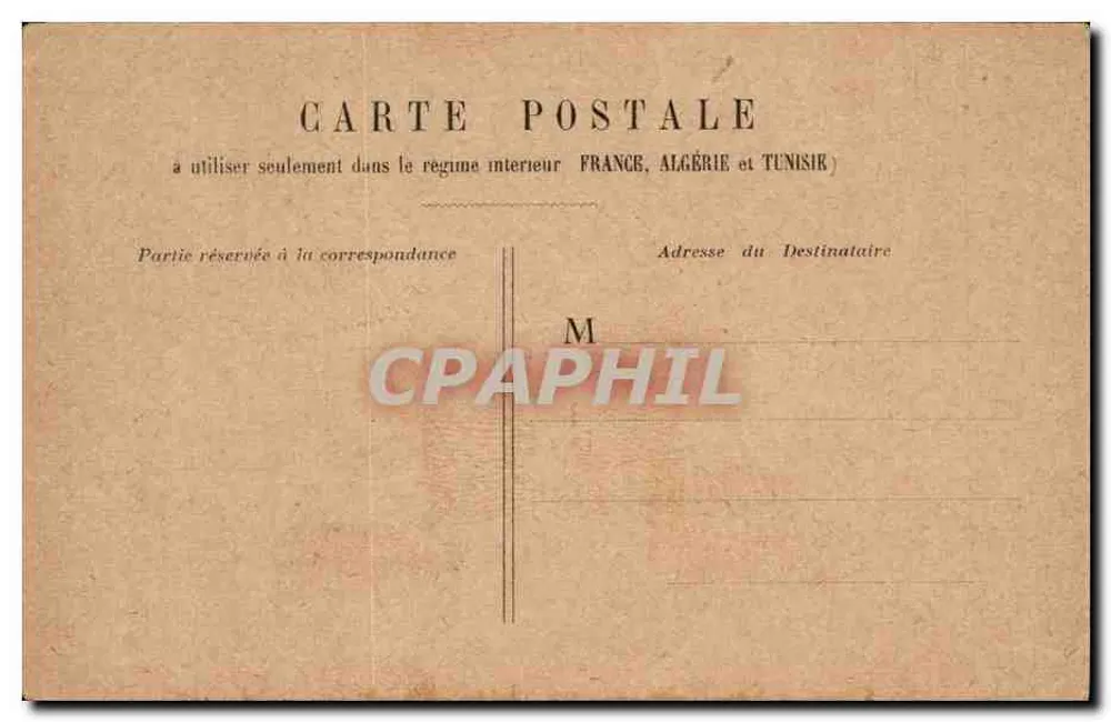 Paris - Estátua da República — editora não visível - Verso