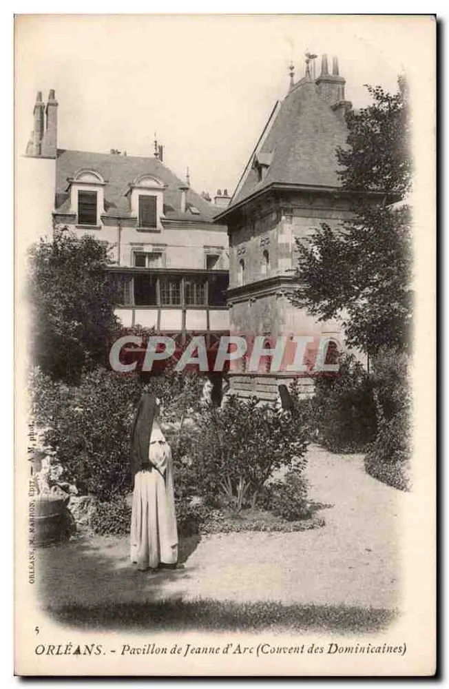 Orléans - Pavilhão de Joana d'Arc (Convento das Dominicanas) — M. Ramion, edição n°5 - Frente