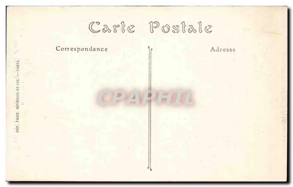 Orléans — A Estátua de Joana d'Arc — A. Le Veel, n°154 - Verso