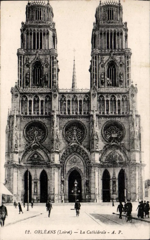 Orléans (Loiret) — Die Kathedrale — A.P. n°12 - Vorderseite