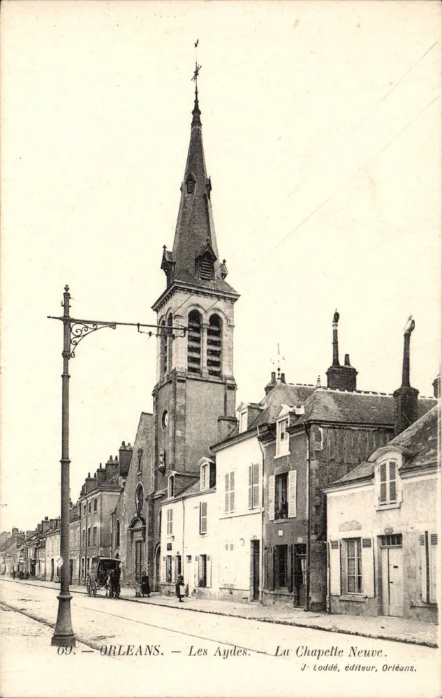 Orléans — Les Aydes — La Chapelle Neuve — J. Loddé, Verleger, Orléans. - Vorderseite