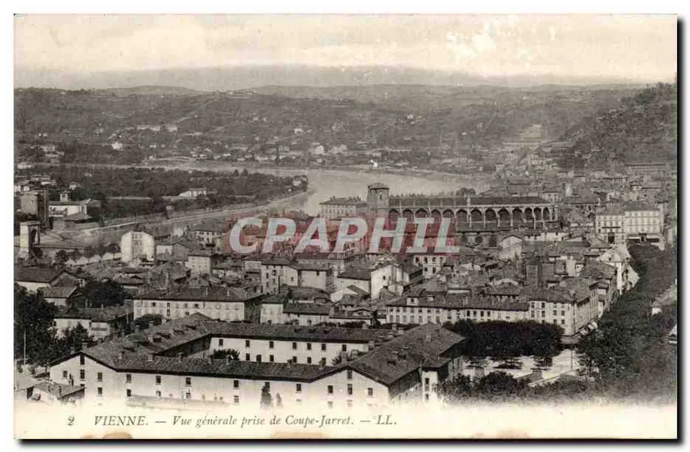 Viena — Vista geral tirada de Coupe-Jarret — LL. - Frente
