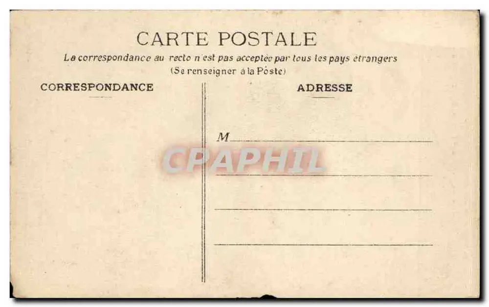 Dijon — O Palácio de Justiça — Edição da Menagere, n°22 - Verso