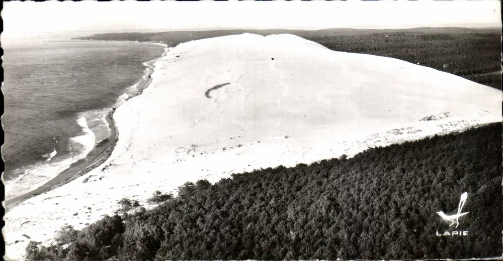 A Duna do Pilat — Sul de Arcachon — editada por LAPIE - Frente