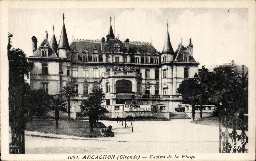 Arcachon (Gironde) — Kasyno Plażowe — wyd. L. Chagnneau, nr 1004 - Awers