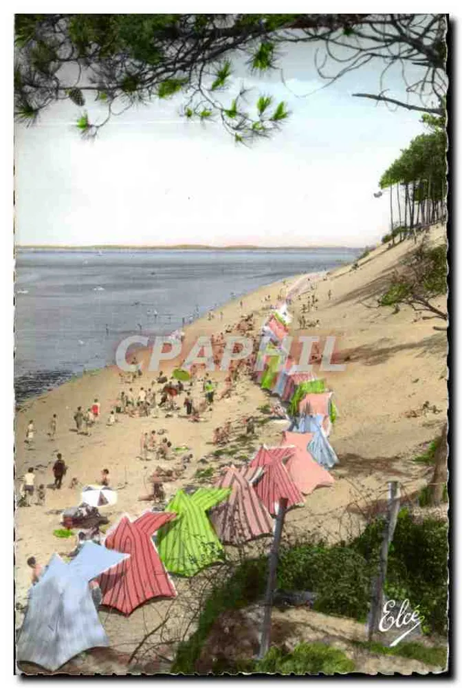 Bassin d'Arcachon — Les Abatilles — Die Strände — Verlag Elcée - Vorderseite