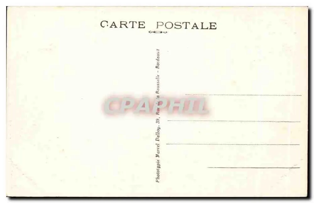 Arcachon (Gironde) — Passagem de Regatas — M.D. — n°52 - Verso