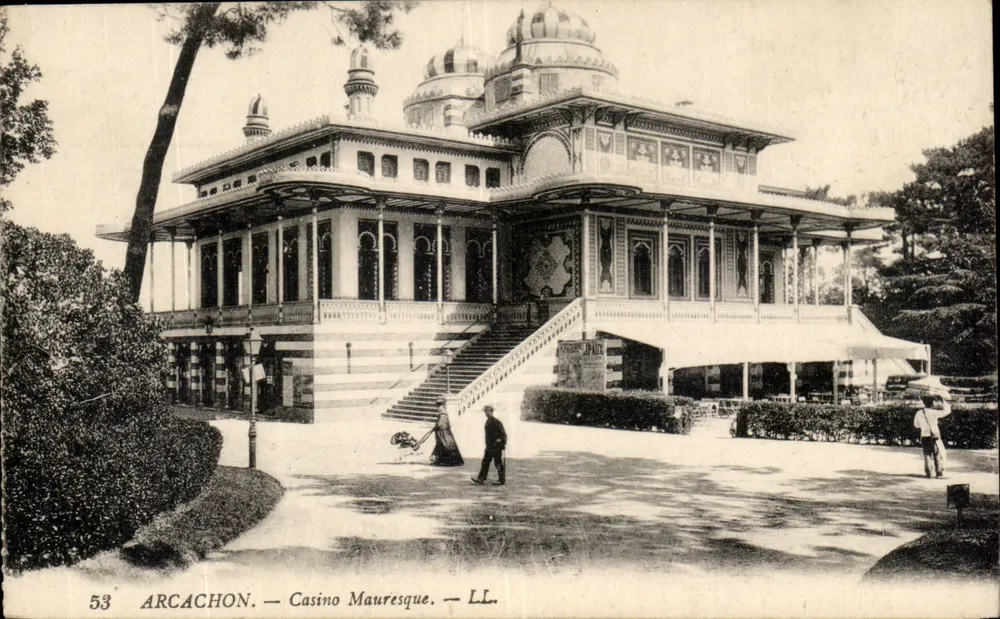Arcachon — Casino Mauresque — LL. n°53 - Frente
