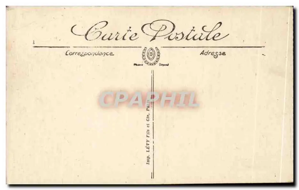 Arcachon — Casino Mauresque — LL. n°53 - Verso