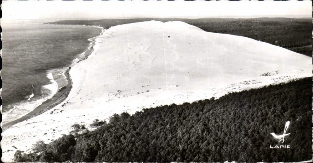 A Duna do Pilat — Sul de Arcachon — editor LAPIE - Frente