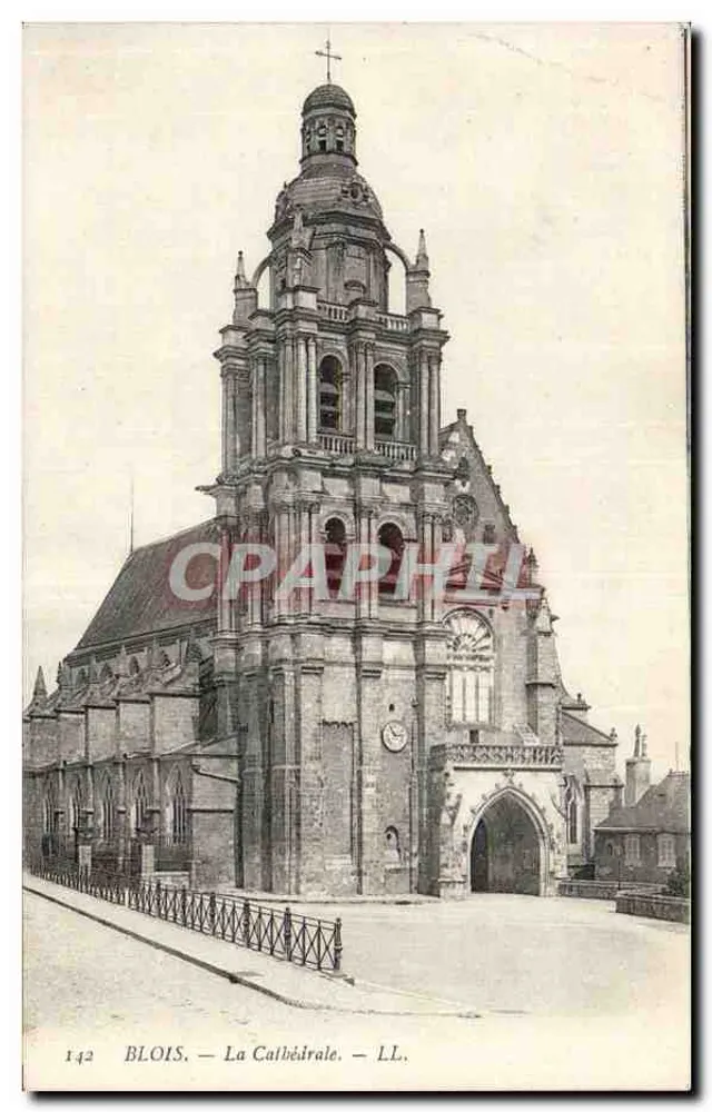 Blois — A Catedral — LL. n° 142 - Frente