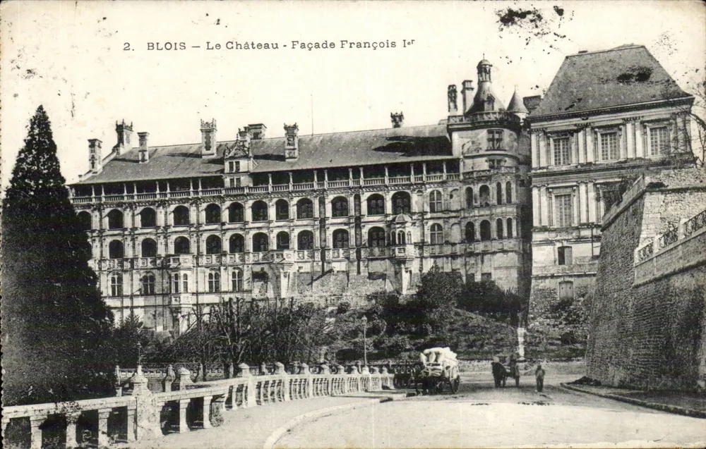 Blois — Das Schloss — Fassade von François I — Verleger: 2. - Vorderseite