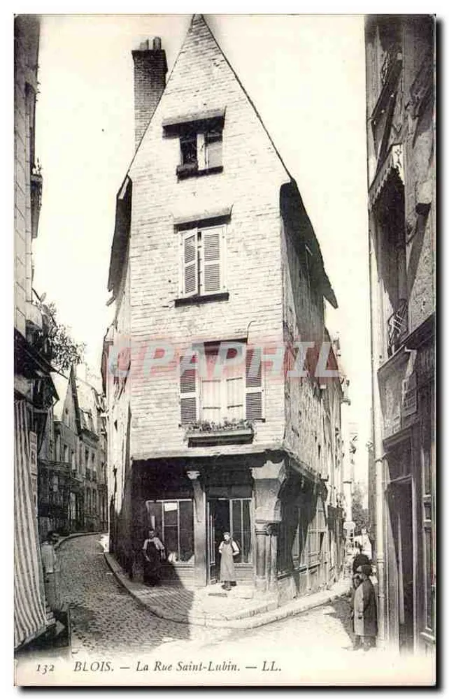 BLOIS — A Rue Saint-Lubin — LL. — n°132 - Frente
