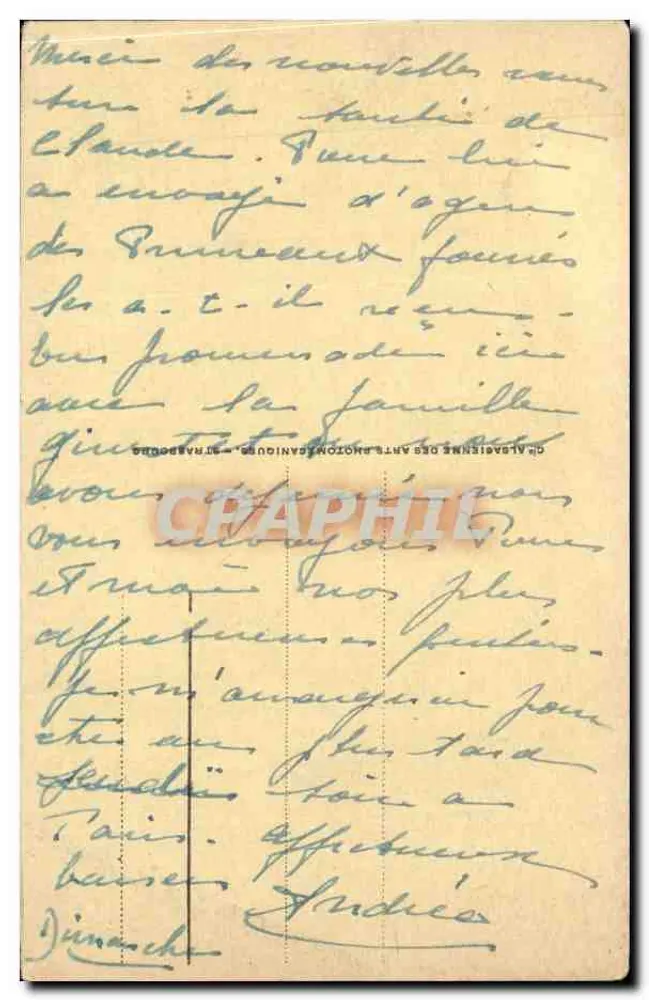 Arcachon - Côte d'Argent - A Ponta da Capela — editor Albasienne des Arts Photographiques, n° 208 - Verso