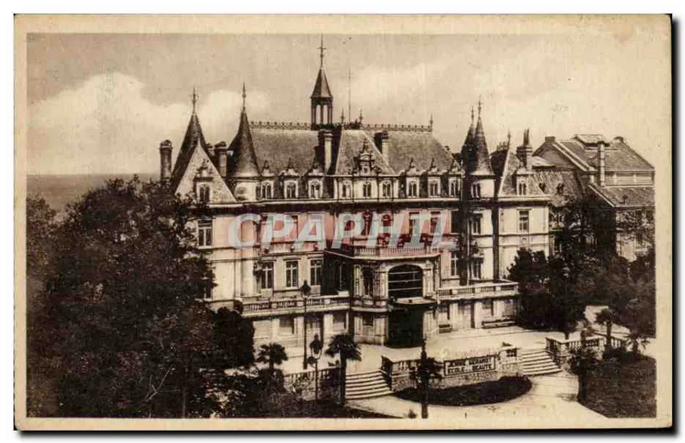 Arcachon — O Casino da Praia — C° dos A.P.S. Fotomecânica, Paris-Strasbourg - Frente