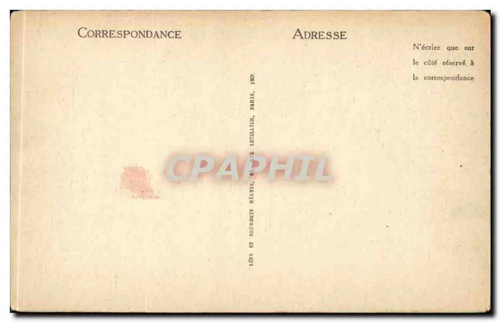 Montpellier — As Três Graças — LL. - Verso