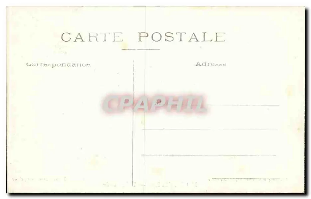 Montpellier — A Esplanada — Fototipia A. Bardou, Montpellier - Verso
