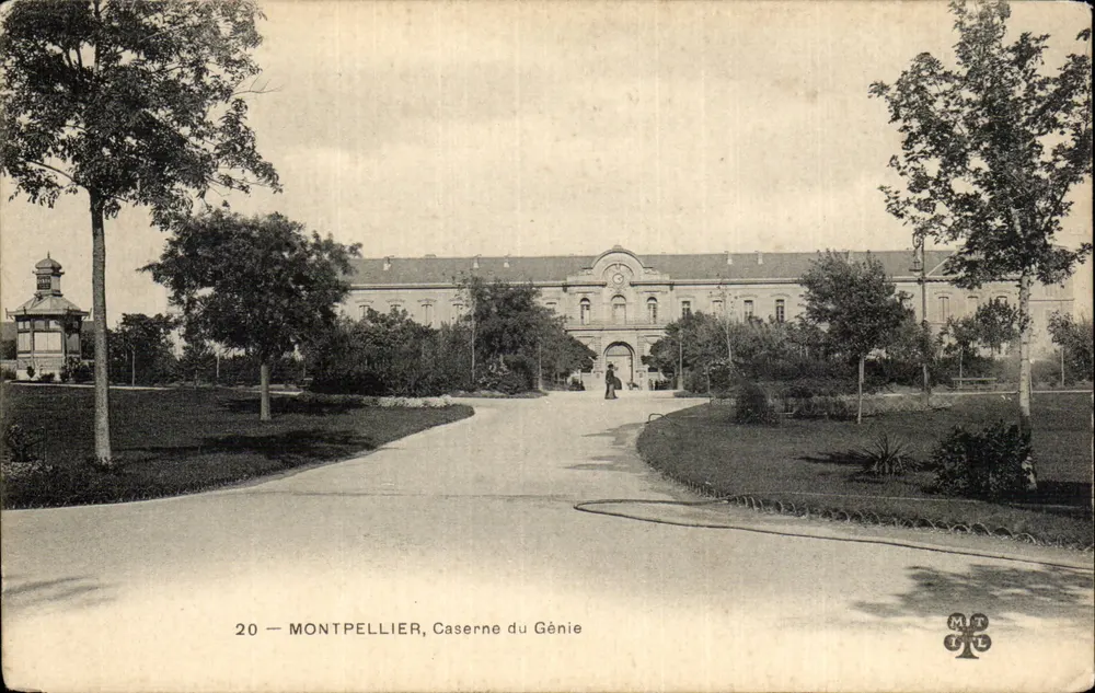 Montpellier — Kasernengelände des Ingenieurkorps — MTIL - Vorderseite