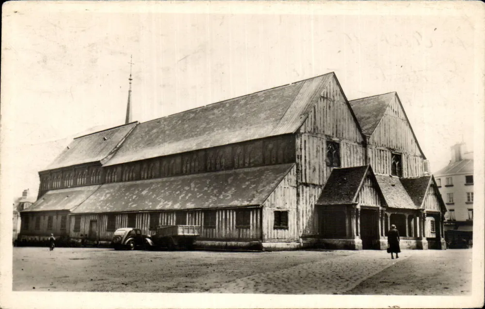 Honfleur — A Igreja de Santa Catarina — Edições G. Reant - Frente