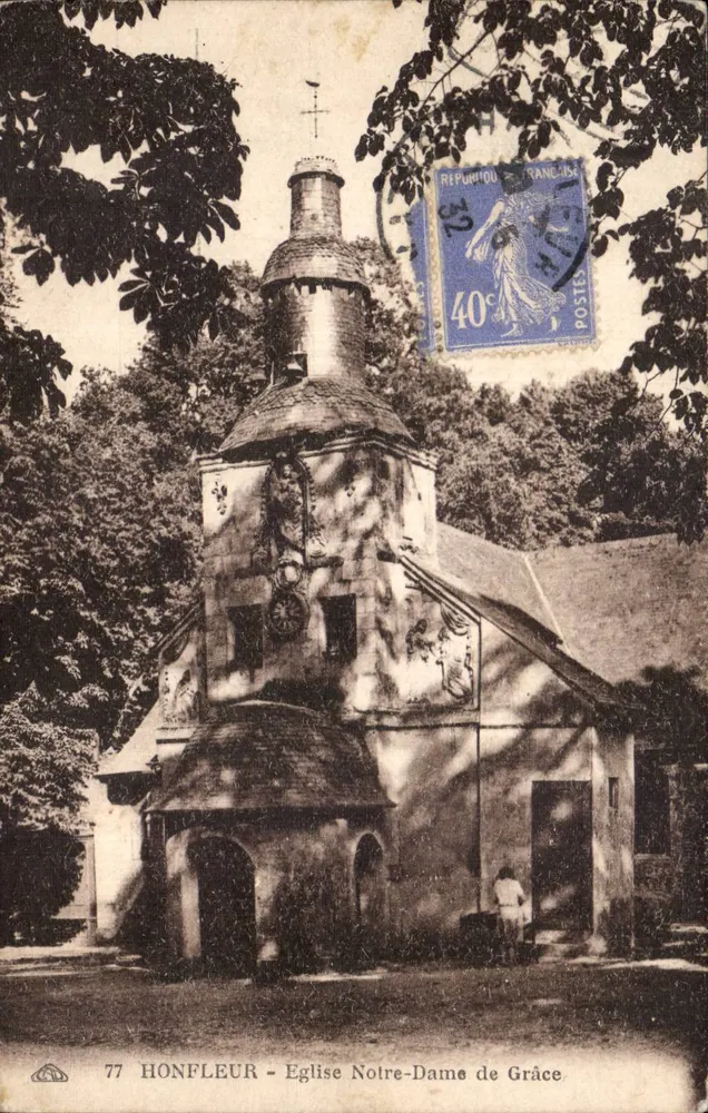 Honfleur — Igreja Nossa Senhora da Graça — 77 - Frente