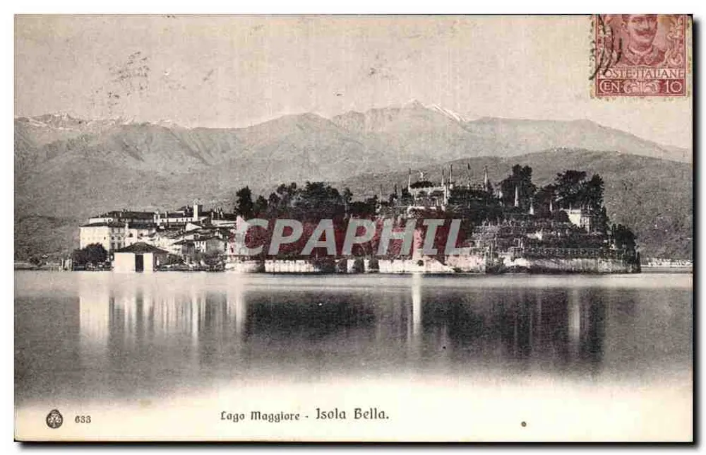 Lago Maggiore - Isola Bella — Verlag Brunner & Cie, n° 633 - Vorderseite