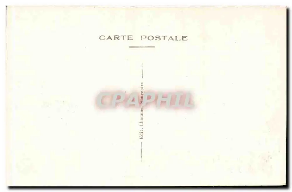 Honfleur — A Lieutenantance — Edit. Lhomme Sauvenirs - Verso