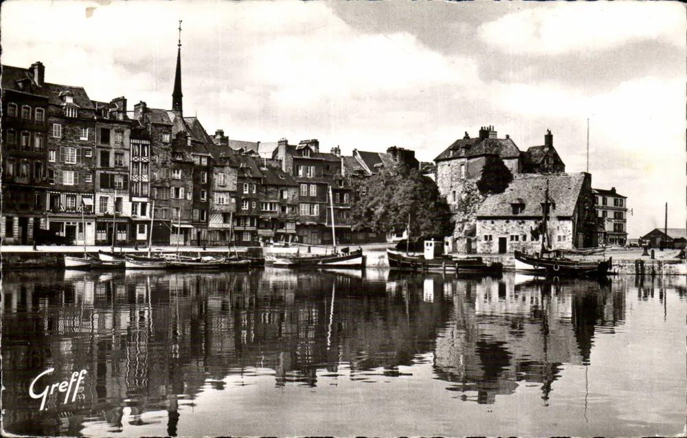 Die Quais und die Lieutenantcy — Honfleur (Calvados) — Greff - Vorderseite